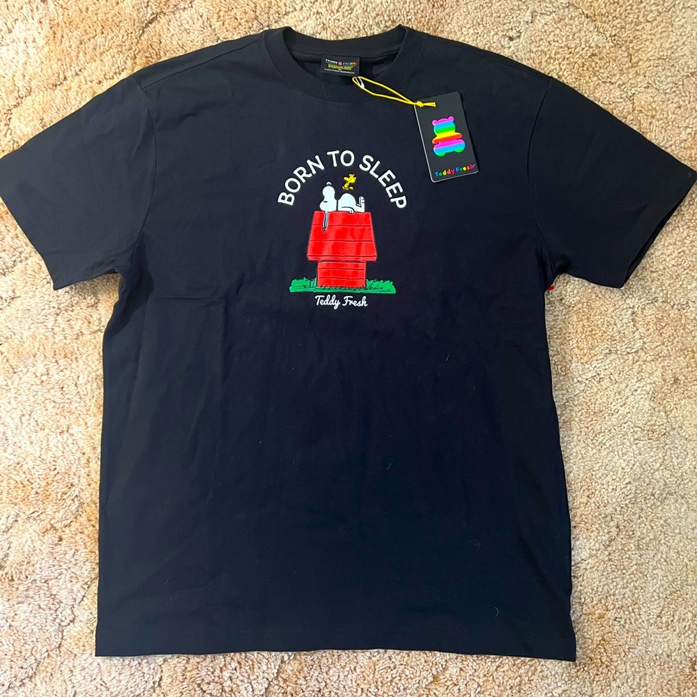 Teddy Fresh PEANUT T-Shirt Black